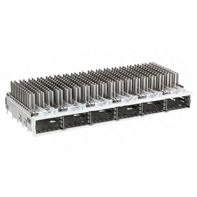2143331-3 CONN QSFP+ CAGE 1X6 W/HSINK R/A
