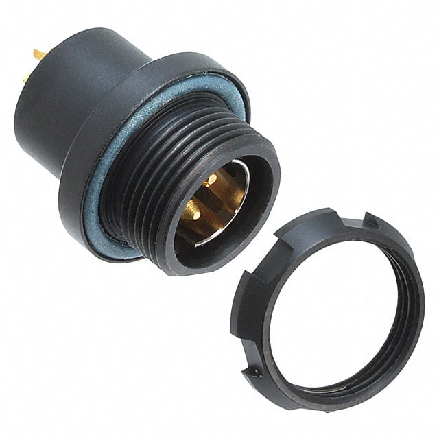 2157468-1 CONN RCPT MALE 4POS SOLDER CUP