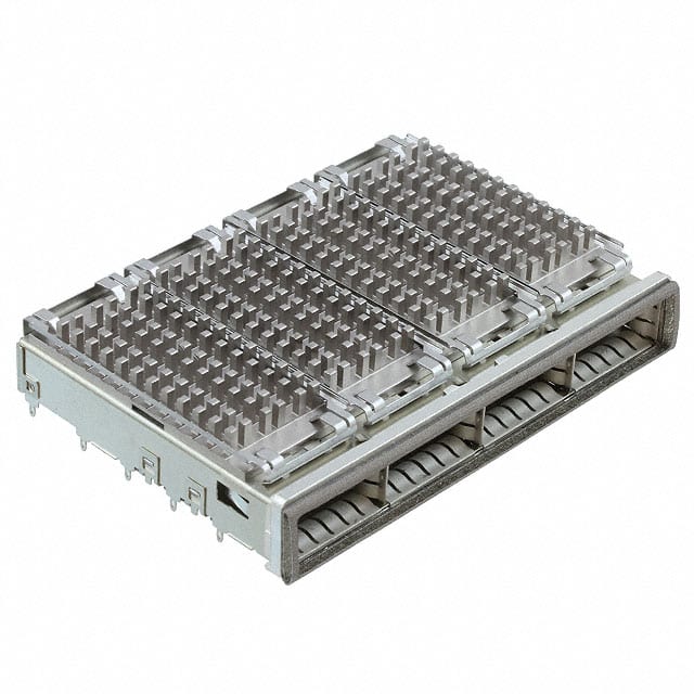 2174754-2 CONN QSFP CAGE 1X4 W/HSINK R/A