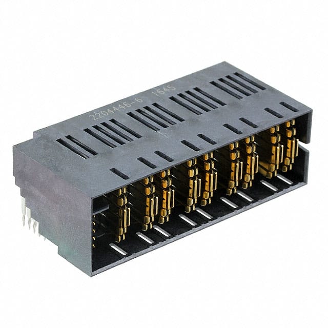 2204446-6 CONN PLUG MULTI-BEAM 19P EDGE MT