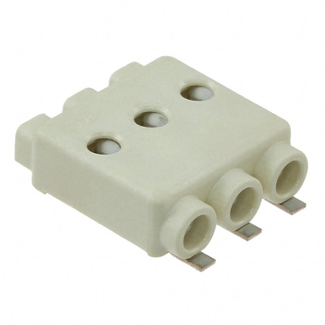 2213301-3 CONN SSL RCPT 3POS 4MM SOLDER