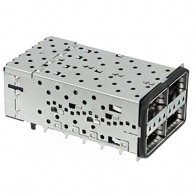 2214574-8 CONN QSFP+ RCPT CAGE 1X4 152P RA