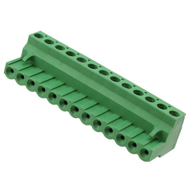 282809-7 TERM BLOCK PLUG 7POS STR 10.16MM