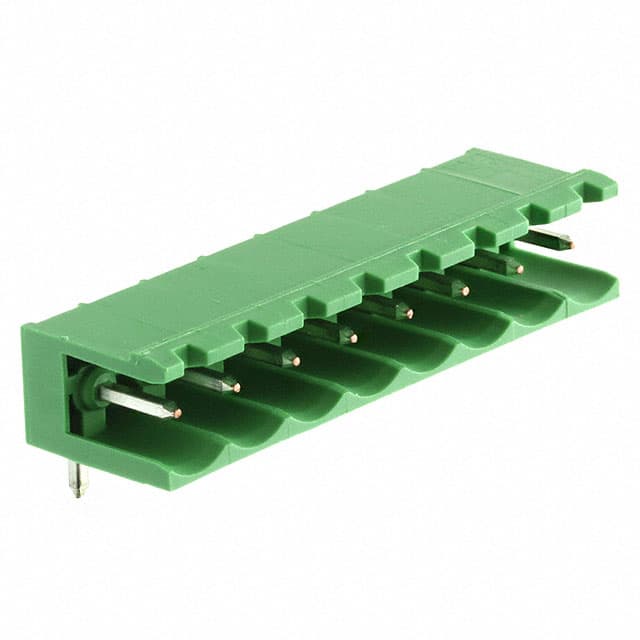 282815-8 TERM BLOCK HDR 8POS 90DEG 5.08MM