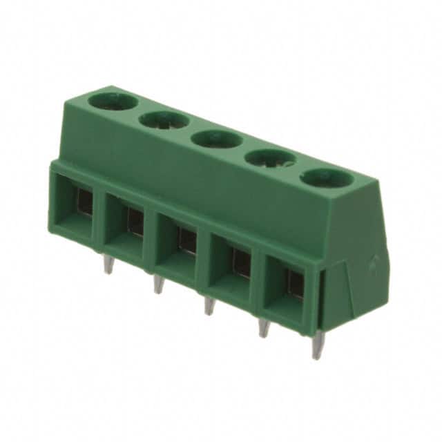 282836-5 TERM BLK 5POS SIDE ENTRY 5MM PCB