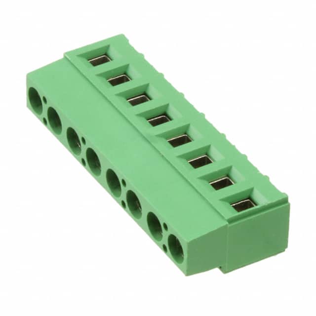 282851-8 TERM BLK 8POS TOP ENT 5.08MM PCB