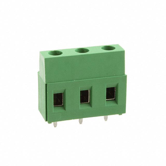 282860-3 TERM BLK 3POS SIDE ENT 7.5MM PCB