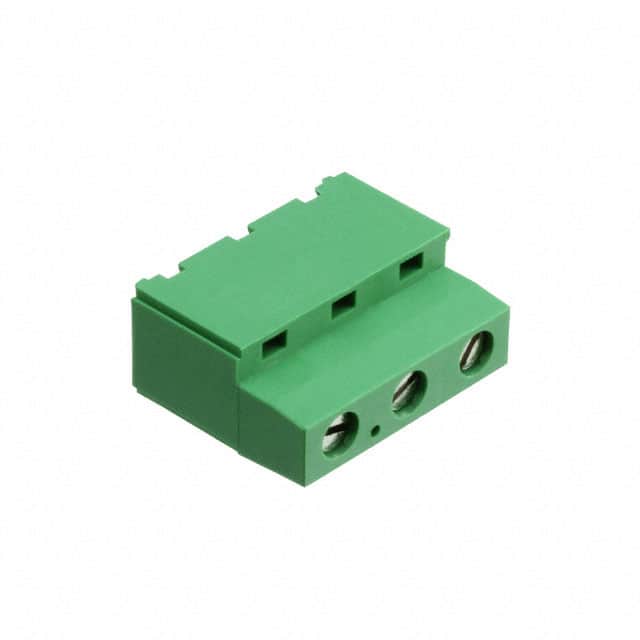 282861-3 TERM BLK 3P SIDE ENT 7.62MM PCB