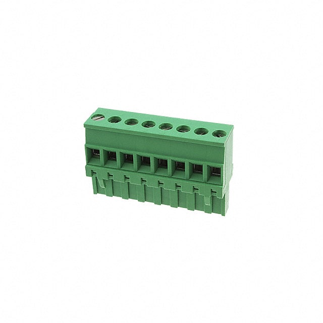 284046-8 TERM BLOCK PLUG 8POS 90DEG 5MM