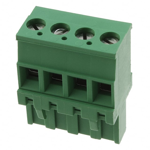 284047-4 TERM BLOCK PLUG 4POS 5.08MM