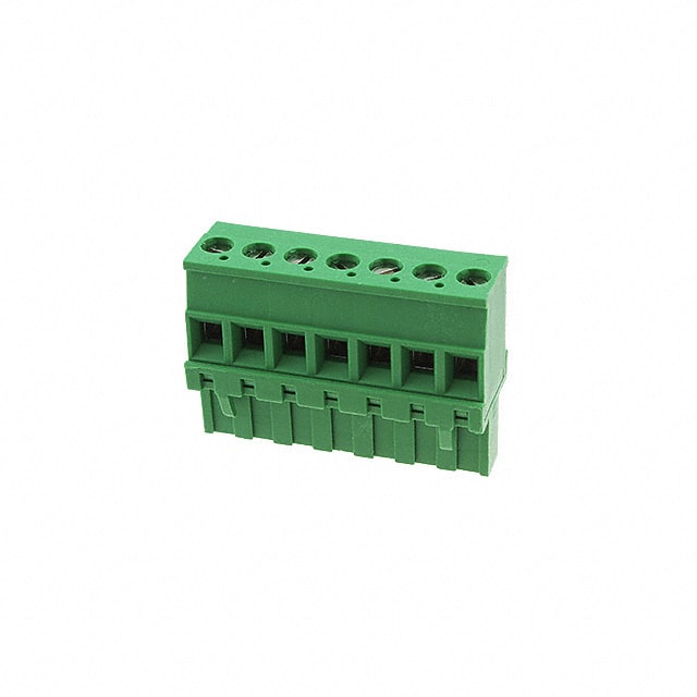 284047-7 TERM BLOCK PLUG 7POS 5.08MM