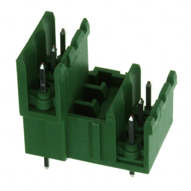 284056-3 TERM BLOCK HDR 6POS VERT 5MM