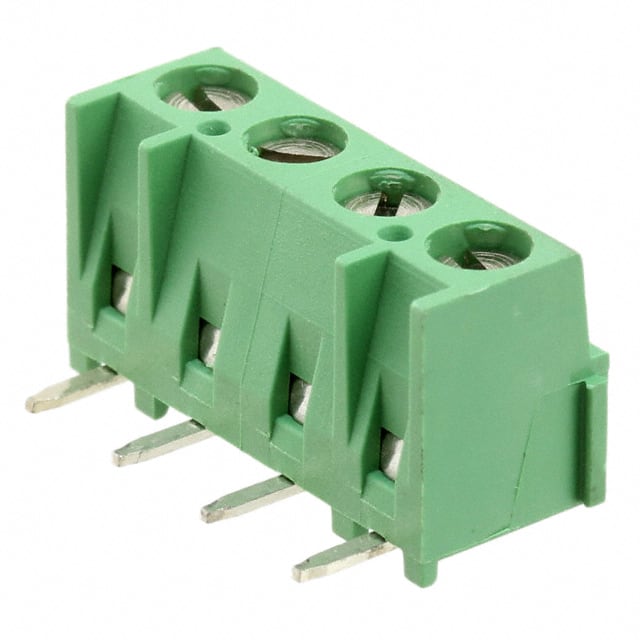 284094-4 TERM BLK 4POS TOP ENT 5.08MM PCB