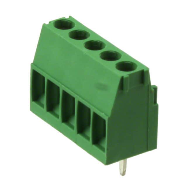 284391-5 TERM BLK 5POS SIDE ENT 3.5MM PCB