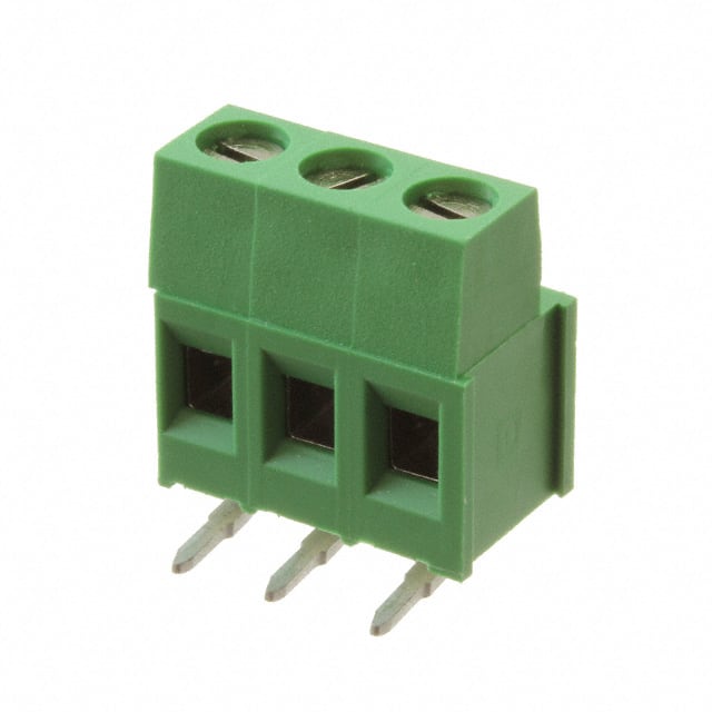 284410-3 TERM BLK 3POS BOTTOM ENT 5MM PCB