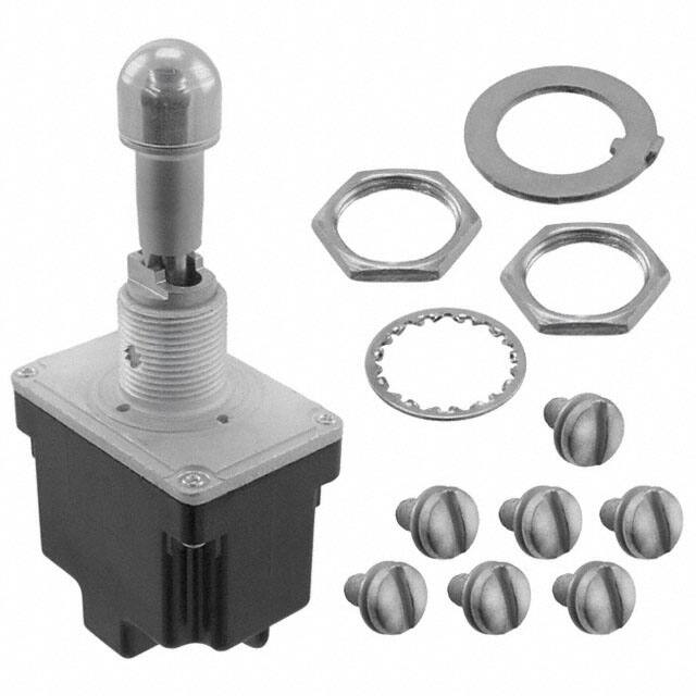2TL1-5F SWITCH TOGGLE DPDT 10A 125V