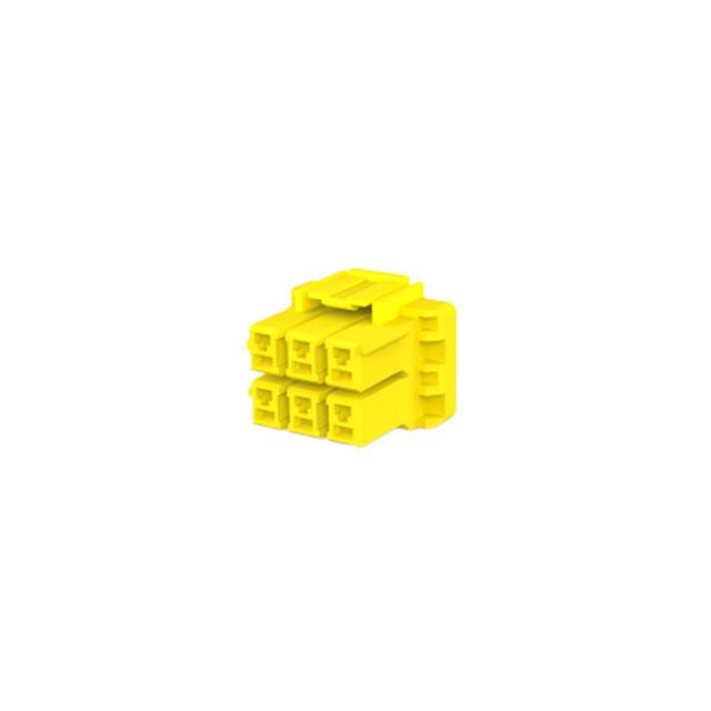 3-1376393-4 CONN PLUG HSG 6POS 5.00MM