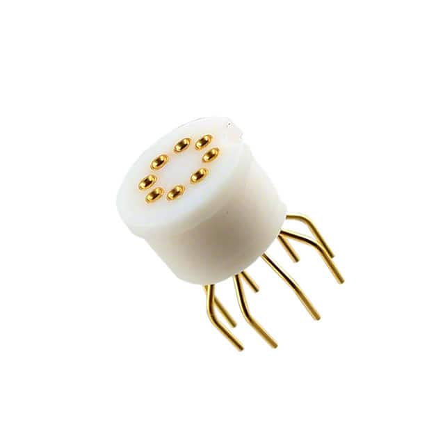 3-1437508-6 CONN TRANSIST TO-5 8POS GOLD