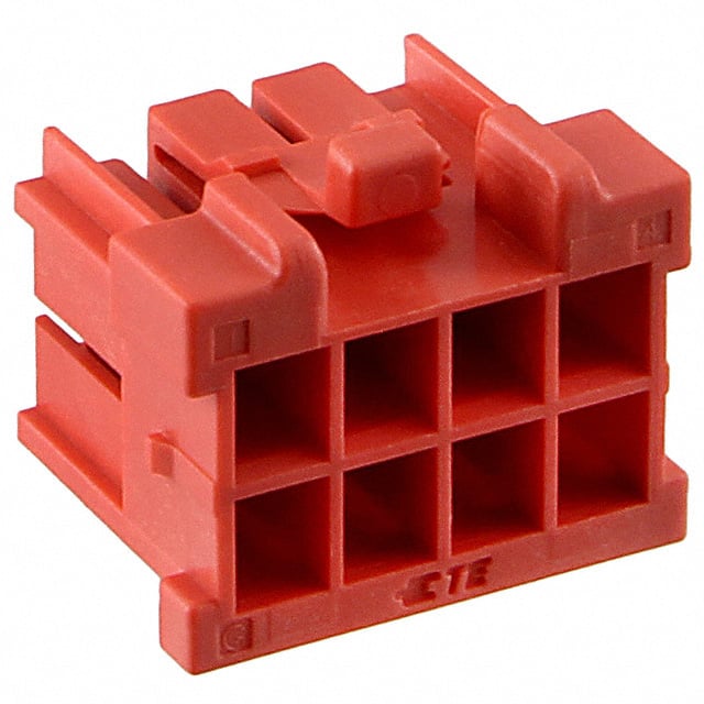 3-1971905-4 CONN PLUG HSG 8POS 3.30MM