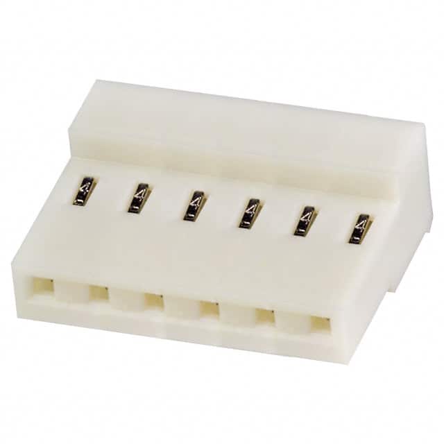3-640434-6 CONN RCPT 6POS IDC 24AWG TIN