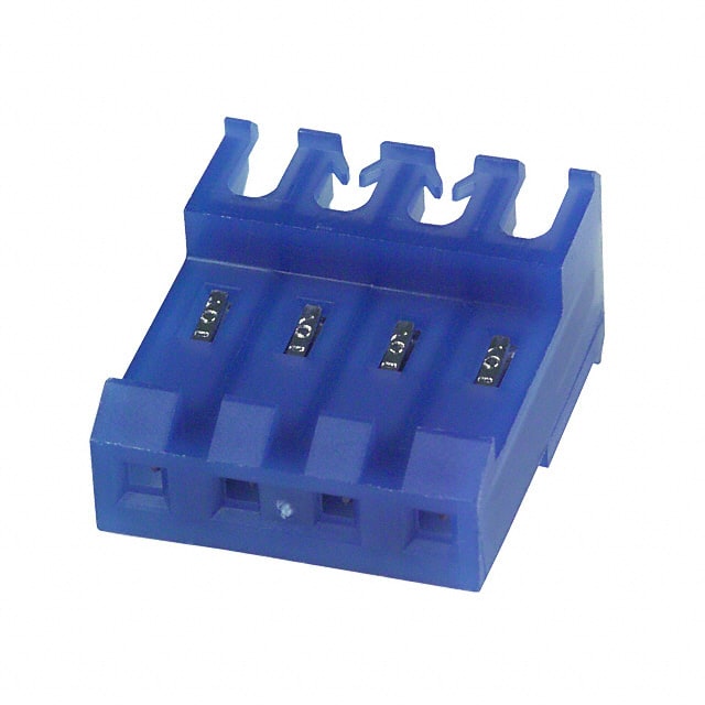 3-640595-4 CONN RCPT 4POS IDC 26AWG TIN