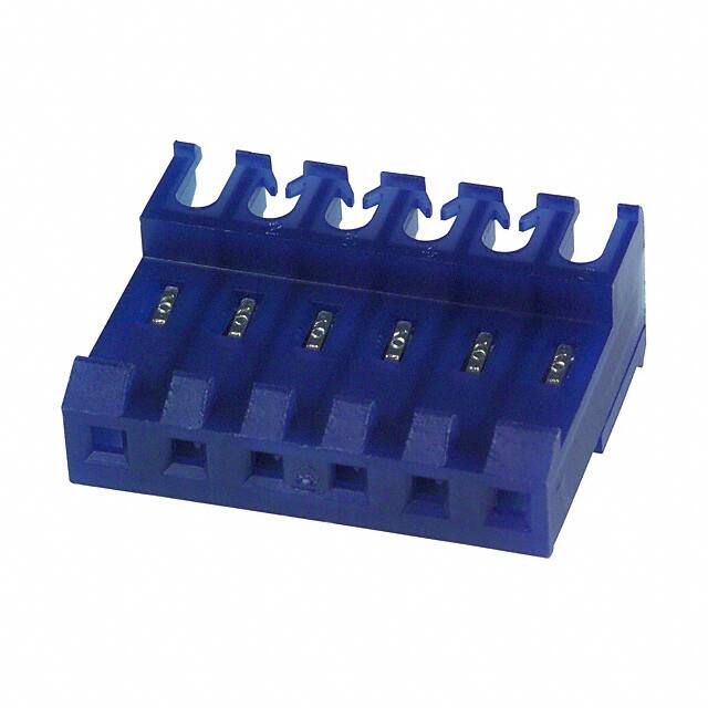 3-640595-6 CONN RCPT 6POS IDC 26AWG TIN