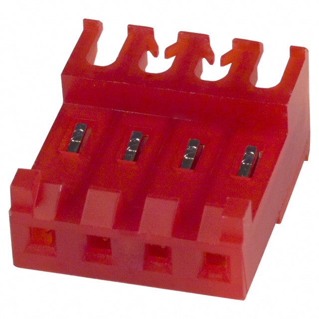 3-644467-4 CONN RCPT 4POS IDC 22AWG TIN