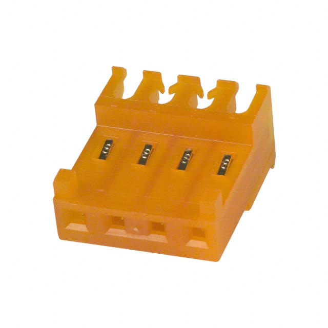 3-644469-4 CONN RCPT 4POS IDC 18AWG TIN