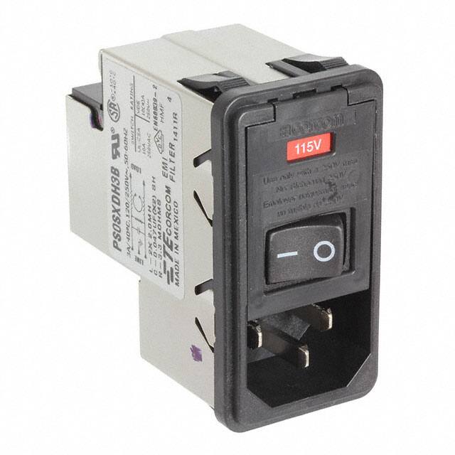 3-6609951-8 PWR ENT MOD RCPT IEC320-C14 PNL