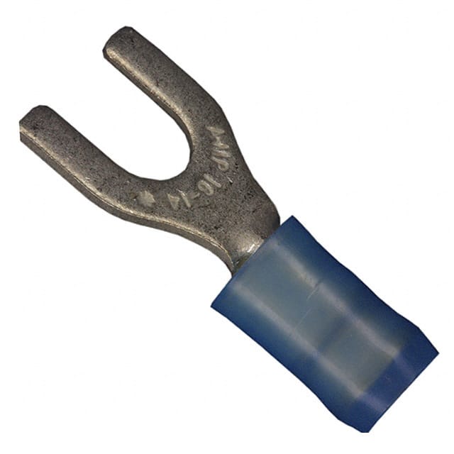 32057 CONN SPADE TERM 14-16AWG #10 BLU