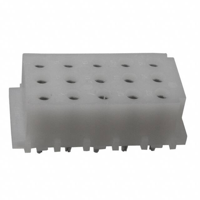 350644-1 CONN HDR 15POS 0.24 TIN PCB