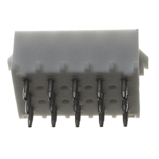 350837-4 CONN HDR 15POS 0.25 GOLD PCB