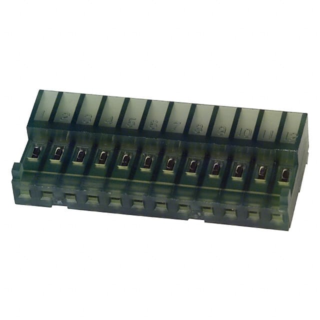4-643816-2 CONN RCPT 12POS IDC 28AWG TIN