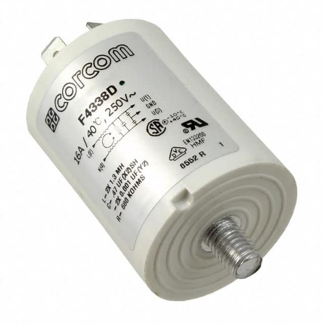 4-6609089-7 LINE FILTER 250VAC 16A CHASS MNT