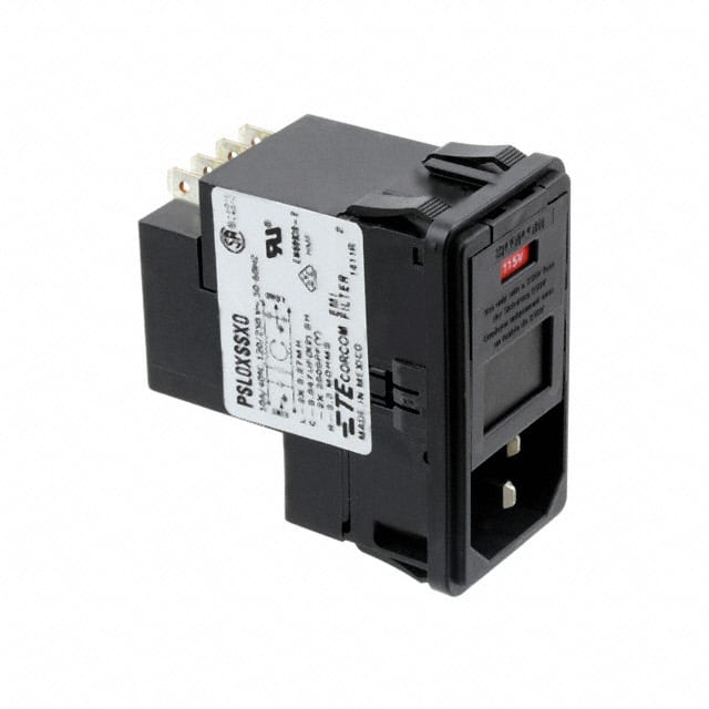 4-6609950-9 PWR ENT MOD RCPT IEC320-C14 PNL