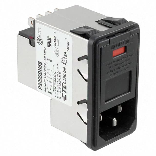 4-6609952-3 PWR ENT MOD RCPT IEC320-C14 PNL