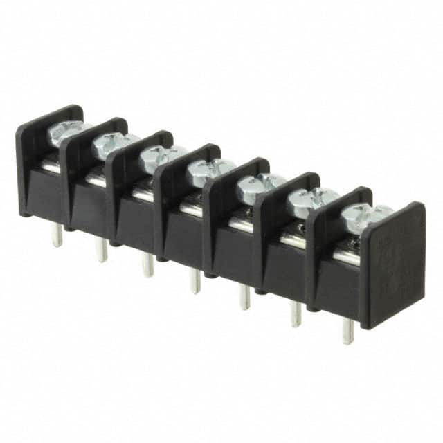 4DB-P107-07 CONN BARRIER STRIP 7CIRC 0.325"