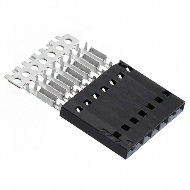 5-104439-6 CONN RCPT 7POS IDC 22-26AWG GOLD