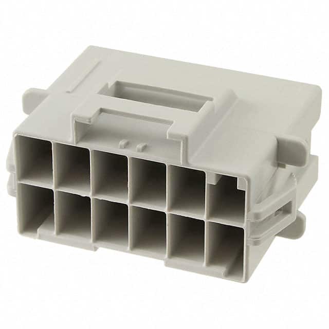 5-1971775-6 CONN RCPT HSG 12POS 6.00MM