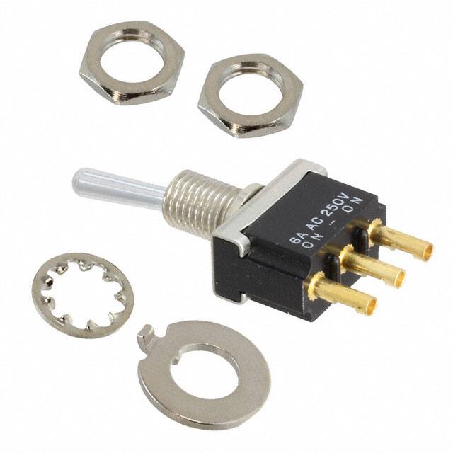 5-6437630-7 SWITCH TOGGLE SPDT 6A 250V