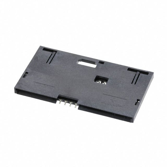 5145300-3 SMT CARD RCPT,8 POS, W/ COVER
