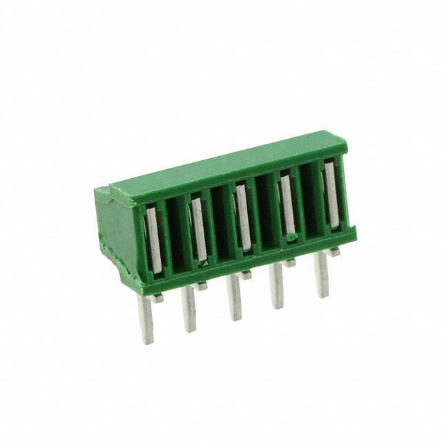 5164711-5 CONN RCPT 5POS 0.098 TIN PCB R/A