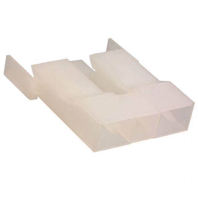 521253-1 CONN RCPT HSG 0.25 2POS NATURAL