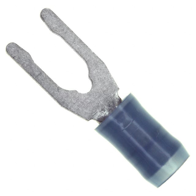52421 CONN SPADE TERM 14-16AWG #8 BLU