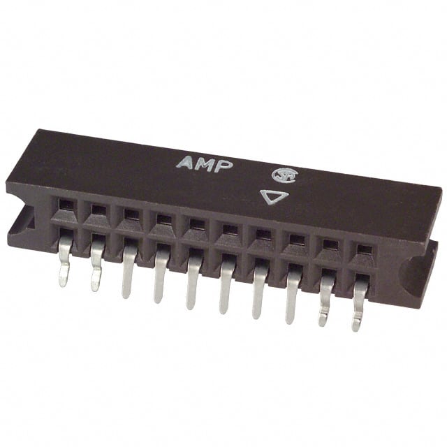 534204-9 CONN RCPT 20POS 0.1 GOLD PCB R/A