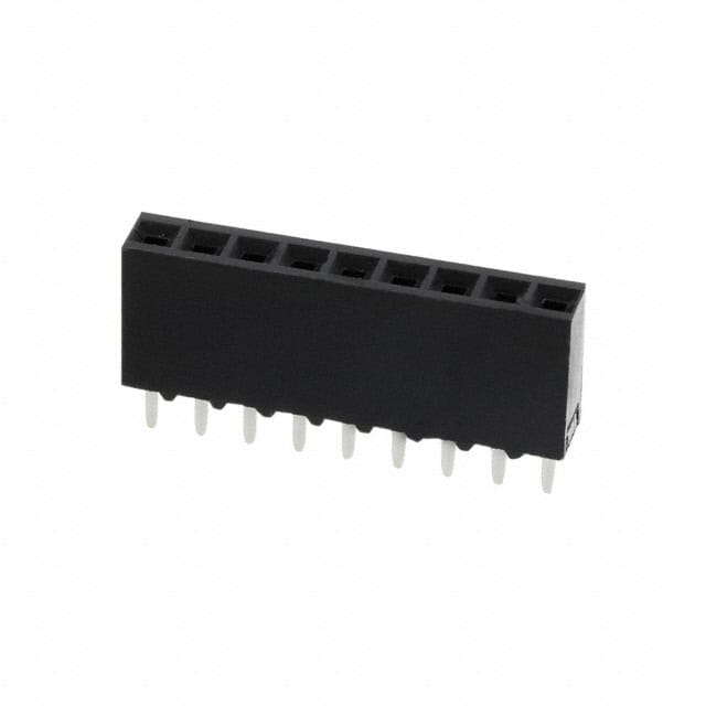 534237-7 CONN RCPT 9POS 0.1 GOLD PCB