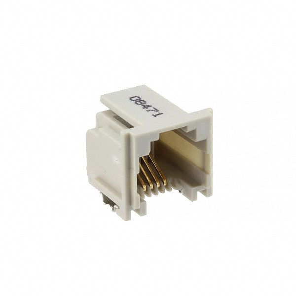 5406545-1 CONN MOD JACK 6P4C R/A UNSHLD