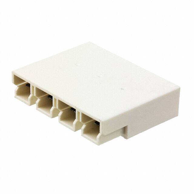 54483-4 CONN PWR LOCK HSG 4POS 7.92MM