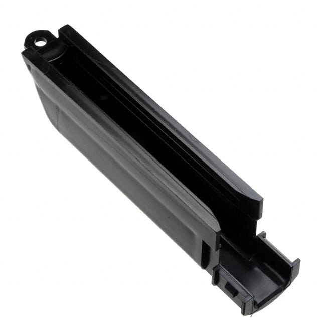 552617-1 CONN BACKSHELL 50POS 90DEG BLACK