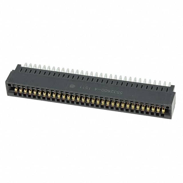 5532600-4 CONN EDGE DUAL FMALE 62POS 0.100